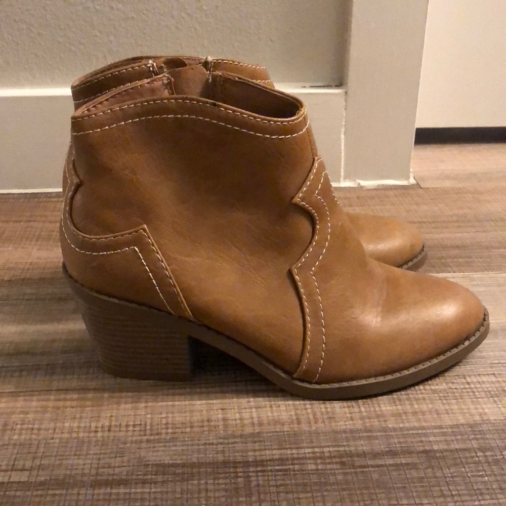 Brown Ankle Booties